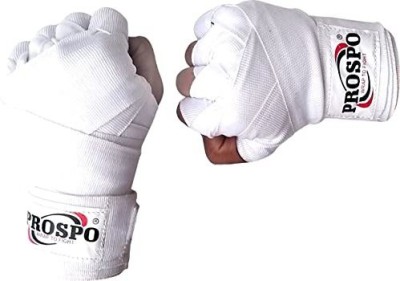 PROSPO Mexican Boxing Hand Wraps, Stretch wrap, Hand Wraps -180 inch(4.5 Meter, white) Boxing Hand Wrap(180 inch)