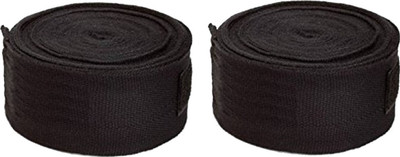 LIVOX Boxing Black Hand Wrap Black Boxing Hand Wrap(Black, 98 inch)