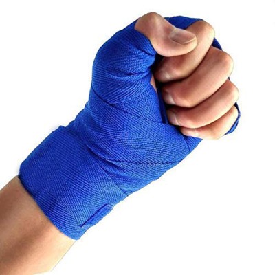 GymWar Target Karate MMA Kickboxing Training and Boxing Hand Wrap Kicking Shield(Blue)