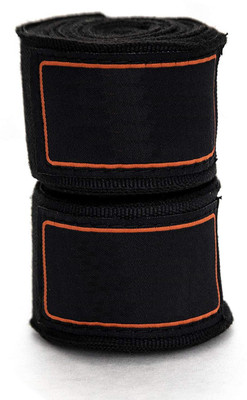 ZEN G ™ Deep Black - Elasticated MMA Boxing Glove Black Boxing Hand Wrap(Black, 180 cm)