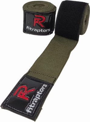 FITRAPTORS Boxing Hand Wrap with Thumb Loop with Velcro for Better Stability and Grip Boxing Hand Wrap(450 cm)