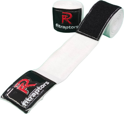 FITRAPTORS Boxing Hand Wrap with Thumb Loop with Velcro for Men and Women Boxing Hand Wrap(450 cm)