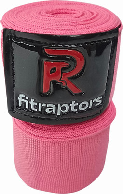 FITRAPTORS Cotton Boxing Hand Wrap with Thumb Loop Boxing Hand Wrap(300 cm)