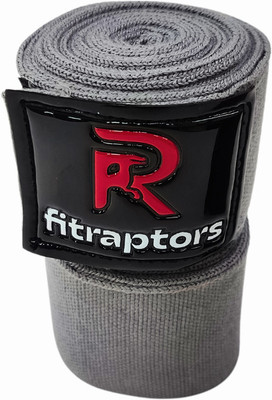 FITRAPTORS Cotton Hand Wrap with Thumb Loop Boxing Hand Wrap(300 cm)