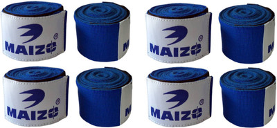MAIZO MHW Blue 180 4 Set Blue Boxing Hand Wrap(Blue, 120 inch)