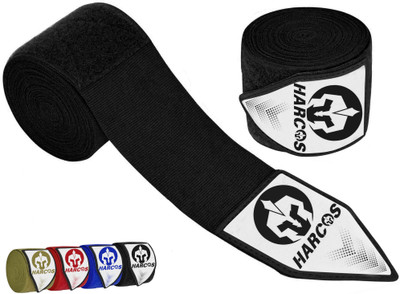 HARCOS Breathable Boxing Hand Wrap Elasticated Thumb Loop Mitts Straps Wrist Protection Boxing Hand Wrap(180 inch)