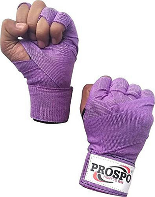PROSPO Mexican Boxing Hand Wraps, Stretch wrap, Hand Wraps -180 inch(4.5 Meter, purple) Boxing Hand Wrap(180 inch)