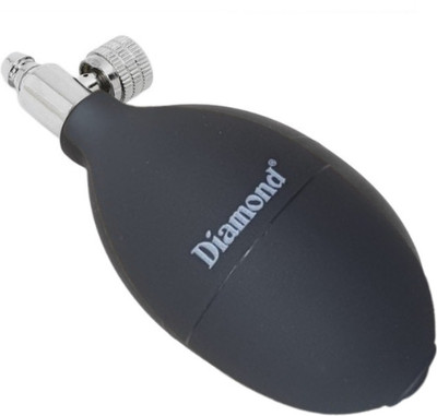 3S Diamond Original Black Silicone Rubber Bulb With Valve For All Type Manual BP- BP Monitor Bulb(Yes)