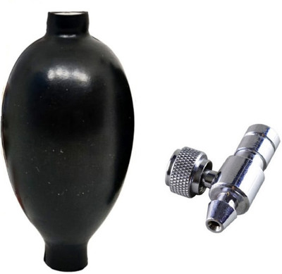 Agarwals BP Bulb With Valve Imported Original Deluxe Quality Black (Pack Of 1) BP Monitor Bulb(Yes)