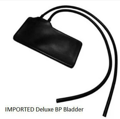 rsc healthcare Imported Deluxe BP Bladder Set Of 1 Black Bp Monitor Cuff
