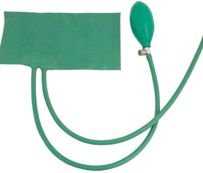 Urmit Surgical World Urmit surgical Blood Pressure BP Bag Rubber And Bulb with Valve (Green) pack 1 Bp Monitor Cuff
