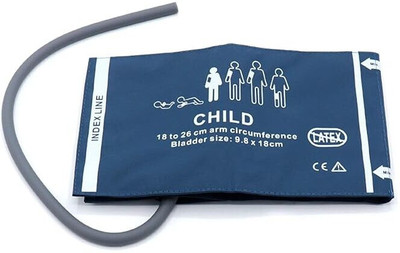MDSS Pediatric NIBP Arm Cuff – 18–26 cm | Reusable Single Tube BP Monitor Cuff Bp Monitor Cuff