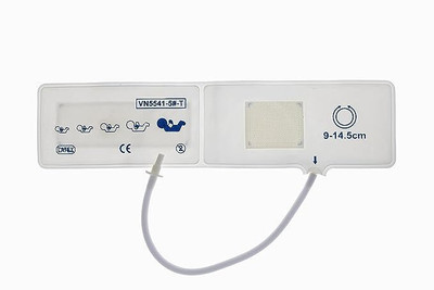 Alexera Disposable Nibp Cuff Neonatal Single Tube Size 4 White (08 TO 15CM) Bp Monitor Cuff