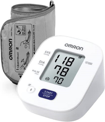 OMRON HEM 7140T1 Bluetooth Blood Pressure Monitor with Cuff Wrapping Guide Bp Monitor Cuff