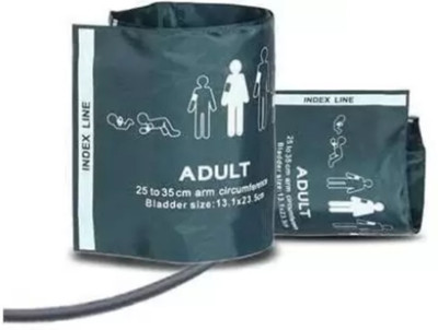 Cityhealth Reusable NIBP Adult Cuff-Single Tube Size25-35cm,Comptible with Monitor Set of 2 Bp Monitor Cuff