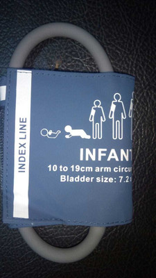 Compatible Infant NIBP Cuff Reusable Bp Monitor Cuff