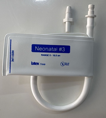 vsuremed Disposable Bp cuff for Neonatal Single tube(5-10.5) Bp Monitor Cuff