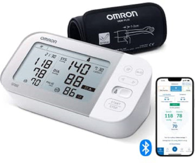 OMRON HEM 7361T Bluetooth Digital Blood Pressure Monitor with AFib Indicator Bp Monitor Cuff