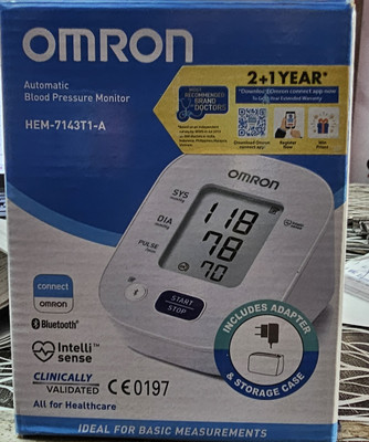 OMRON HEM-7143T1-A Bp Monitor(White)
