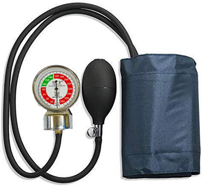 MCP Healthcare Aneroid Blood Pressure Monitor Manual Sphygmomanometer for BP Readings MCP-NW-0544 Bp Monitor(Black)