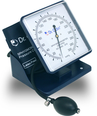 Dr. Odin OAS103 Aneroid Sphygmomanometer | Precision Blood Pressure Machine Tabletop with Large Dial, Adjustable Cuff, and Compact Design Bp Monitor(Blue, White)