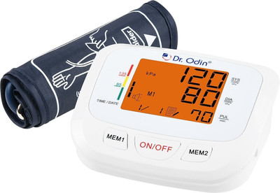 Dr. Odin TSB-602S OBP 101 Automatic Digital Blood Pressure Monitor with Intelligent Compression Bp Monitor(White)