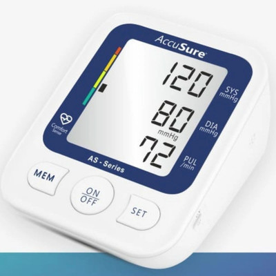 AccuSure AS blood pressure monitor AS Bp Monitor Bp Monitor(Blue)