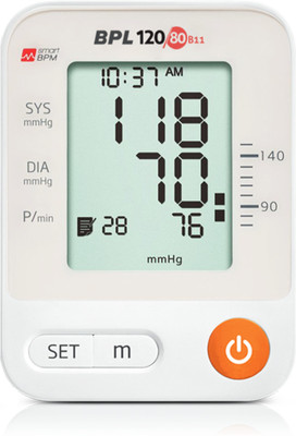 BPL Medical Technologies Automatic Blood Pressure Monitor BPL 120/80 B11 Bp Monitor(White)