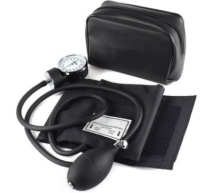 Dishan Sphygmomanometer Aneroid Light In Weight SC-0 TO 300 MMHG Analog Dial Blood Pressure checking Bp Monitor(Black)