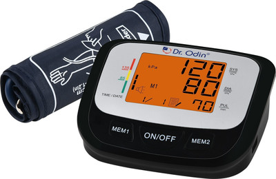 Dr. Odin TSB 602S OBP 101 Automatic Digital Blood Pressure Checking Machine with LCD Display Bp Monitor(Black)