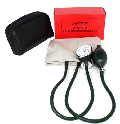 Dishan Doctor D Sphygmomanometer Aneroid Type Manual Blood Pressure Manual Sphygmomanometer BP Machine Bp Monitor(Black)