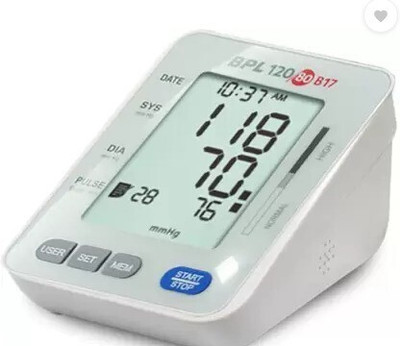 BPL Medical Technologies 120/80 B17 Made In India BPL 120/80 B17 Blood Pressure Monitor Bp Monitor(White)