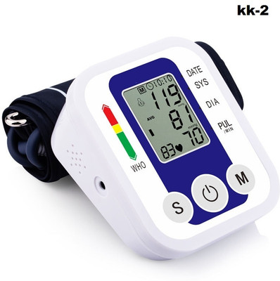 Accutrust KK-2 (BP) Digital Blood Pressure Monitor for Home Use | Automatic Upper Arm BP Machine Bp Monitor(White, Blue)