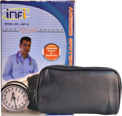 INFI Aneroid Sphygmomanometer ABP-01 Bp Monitor(Black)