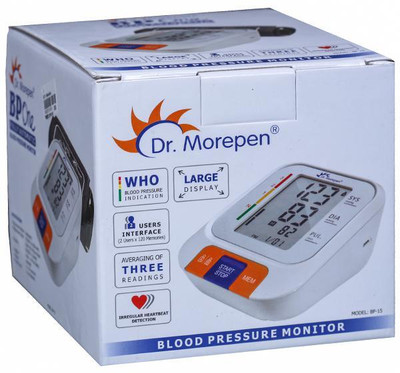 Dr. Morepen BP-15 Blood Pressure Monitor Bp Monitor(White)