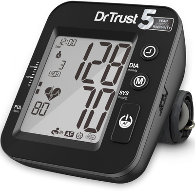 Dr Trust USA Intellitrack 131 Digital Blood Pressure BP Machine Bp Monitor(Black)