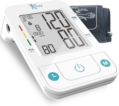 K-life 107Fully Automatic Digital Blood Pressure Checking Machine BP Testing instrument Bp Monitor(White)