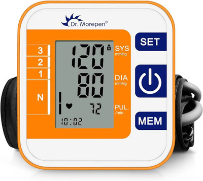 Dr. Morepen BP 14 Bp Monitor(White & Orange)