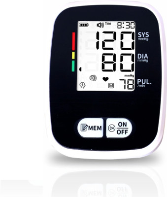 NISCOMED PW-221 Fully Automatic Portable Digital Blood Pressure Monitoring Machine With PW-221 Bp Monitor(White)