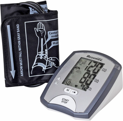 Rossmax MJ701 MJ701f Bp Monitor(white&black)