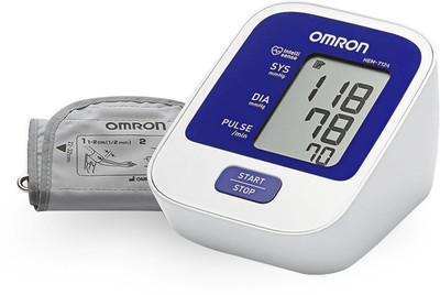 OMRON Combo of HEM-7124 + Free Phable Doctor Consultation Bp Monitor(White)