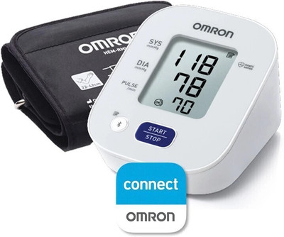OMRON 7143T1 Most Accurate, Clinically Validated & Most Recommended BP by Doctors HEM 7143T1 Digital Bluetooth Blood Pressure Monitor Bp Monitor(White)