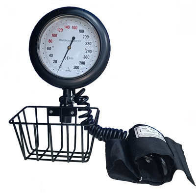 SWADESI BY MCP Professional Aneroid Sphygmomanometer Blood Pressure Machine With Round Dial Universal Adult Size Cuff Arm Manual Emergency BP Monitor Kit Clock BP Machine Bp Monitor(Black & White) SWADESI BY MCP Professional Aneroid Sphygmomanometer Blood Pressure Machine With Round Dial Universal Adult Size Cuff Arm Manual Emergency BP Monitor Kit Clock BP Machine Bp Monitor(Black & White)