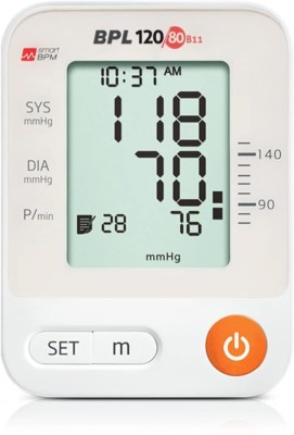 BPL Medical Technologies Automatic Blood Pressure Monitor BPL 120/80 B11 Bp Monitor(White)