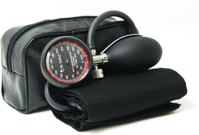 Dr. Odin OAS104 Aneroid Sphygmomanometer Palm Type Precision with Durable Cuff, Portable Design for Professional and Home Use Bp Monitor(Black)