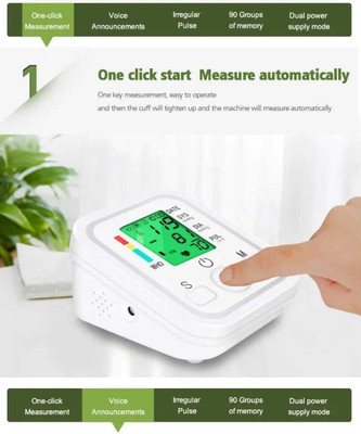 D MEDICARE D-03 Bp Monitor(White)
