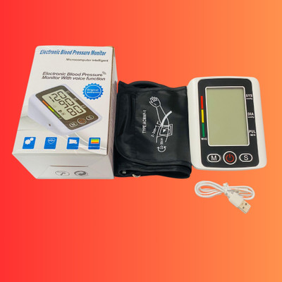 MDSS BP Black 001 Bp Monitor(White)