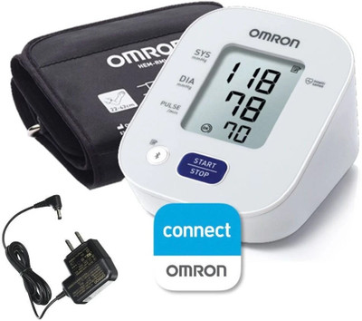OMRON 7143T1-A Most Accurate & Clinically Validated, Most Recommended BP by Doctors HEM 7143T1A Digital Bluetooth Blood Pressure Monitor Bp Monitor(White)