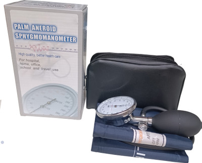 SWADESI BY MCP Dial Type Aneroid Palm Manual Professional Sphygmomanometer Bp Monitor One Handed Manual Blood Pressure Cuff, Blood Pressure Sphygmomanometer With Cuff Bp Monitor(Gray) SWADESI BY MCP Dial Type Aneroid Palm Manual Professional Sphygmomanometer Bp Monitor One Handed Manual Blood Pressure Cuff, Blood Pressure Sphygmomanometer With Cuff Bp Monitor(Gray)