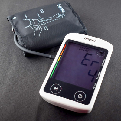 Dishan Automatic Pulse Measurement Upper Arm BM-46 for Clinical & Professional Use Bp Monitor(White)